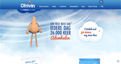 Desktop Screenshot of otrivin.nl